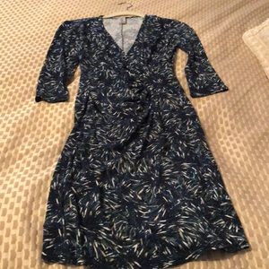 Laundry faux wrap dress in size 2, barely worn